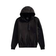 Outhere Svart Zip Hoodie - Combi Stil Black, Herr