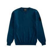 Outhere Blå Rund Hals Jersey Blue, Herr