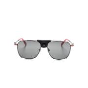 Moncler Ml0287 08A Sungles Red, Unisex
