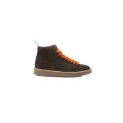 Panchic Herr Mocka Sneakers - Brun med Orange Snören Brown, Herr