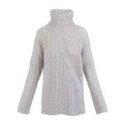 Agnona Turtlenecks White, Dam