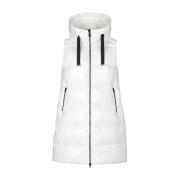 Save The Duck Off White Iria Vest White, Dam