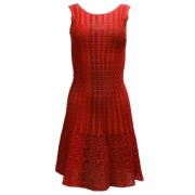 Alaïa Pre-owned Pre-owned Tyg klnningar Red, Dam