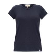 Rag & Bone T-shirt i ekologisk bomull Blue, Dam