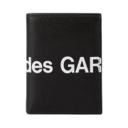 Comme des Garçons Logo Bi-Fold Plånbok Black, Unisex