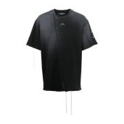 A-Cold-Wall Svarta T-shirts och Polos med Shiraga Design Black, Herr