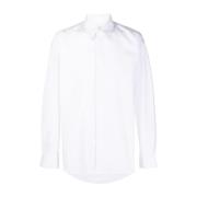 Dries Van Noten Carvie 6321 M.w. Skjorta, Kritvit White, Herr