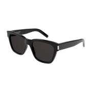 Saint Laurent Svarta solglasögon med originaltillbehör Black, Unisex