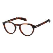 Eyewear by David Beckham DB 7021 Solglasögon i Röd Havana Brown, Unise...