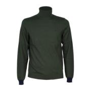 Sun68 Militärgrön Turtleneck Tröja Green, Herr