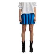 Ahlvar Gallery Hana short skirt Blue, Dam