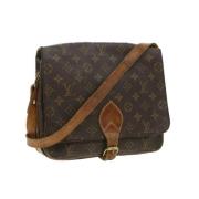 Louis Vuitton Vintage Pre-owned Canvas louis-vuitton-vskor Brown, Dam