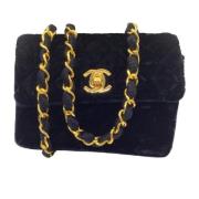 Chanel Vintage Pre-owned Tyg chanel-vskor Black, Dam