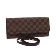 Louis Vuitton Vintage Pre-owned Canvas louis-vuitton-vskor Brown, Dam