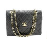 Chanel Vintage Pre-owned Läder chanel-vskor Black, Dam