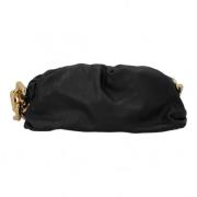 Bottega Veneta Vintage Pre-owned Läder axelremsvskor Black, Dam