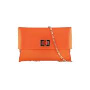 Anya Hindmarch Pre-owned Pre-owned Canvas crossbodyvskor Orange, Dam