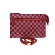 Louis Vuitton Vintage Pre-owned Canvas louis-vuitton-vskor Red, Dam