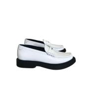 Saint Laurent Vintage Pre-owned Platta skor White, Dam