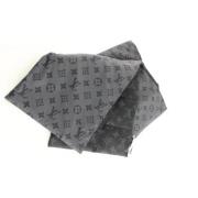 Louis Vuitton Vintage Begagnad halsduk Gray, Dam