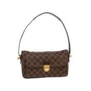 Louis Vuitton Vintage Pre-owned Svart Lerret Louis Vuitton Axelväskor ...