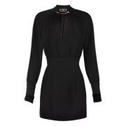 Elisabetta Franchi Svarta klänningar Black, Dam