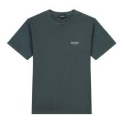 Quotrell Stilig Anthracite T-shirt för Män Green, Herr