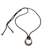 Bvlgari Vintage Pre-owned Tyg halsband Black, Dam