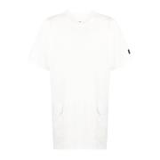 Y-3 Klassisk Fick-T-shirt White, Herr