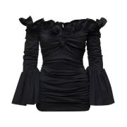 Philosophy di Lorenzo Serafini Lorenzo Serafini Svart Top Black, Dam