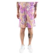 Msgm Shorts avslappnad Purple, Herr