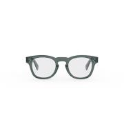 Celine Transparent fyrkantig båge CL50118i Gray, Unisex