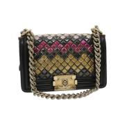 Chanel Vintage Pre-owned Läder chanel-vskor Black, Dam