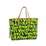 Louis Vuitton Vintage Pre-owned Canvas louis-vuitton-vskor Green, Dam