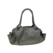 Loewe Pre-owned Pre-owned Läder handvskor Gray, Dam