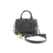 Louis Vuitton Vintage Pre-owned Tyg louis-vuitton-vskor Black, Dam