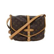 Louis Vuitton Vintage Pre-owned Canvas louis-vuitton-vskor Brown, Dam