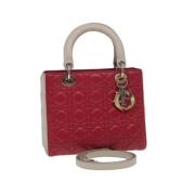 Dior Vintage Pre-owned Läder handvskor Red, Dam