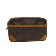 Louis Vuitton Vintage Förägande Brunt Lerret Louis Vuitton Compiegne C...