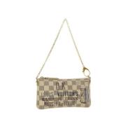 Louis Vuitton Vintage Pre-owned Canvas louis-vuitton-vskor Beige, Dam