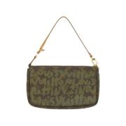 Louis Vuitton Vintage Pre-owned Canvas louis-vuitton-vskor Green, Dam