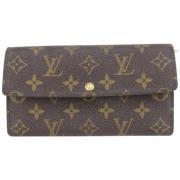 Louis Vuitton Vintage Canvas Plånböcker, Begagnade, Tillverkade i Fran...