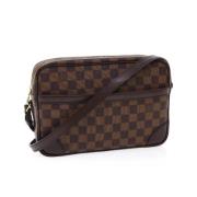 Louis Vuitton Vintage Pre-owned Canvas louis-vuitton-vskor Brown, Dam