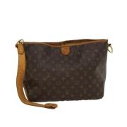 Louis Vuitton Vintage Pre-owned Canvas louis-vuitton-vskor Brown, Dam