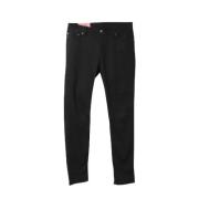 Acne Studios Pre-owned Pre-owned Bomull jeans Black, Dam