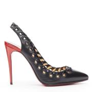 Christian Louboutin Pre-owned Pre-owned Läder klackskor Black, Dam