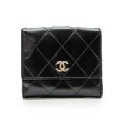 Chanel Vintage Pre-owned Läder plnbcker Black, Dam