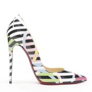 Christian Louboutin Pre-owned Pre-owned Läder klackskor Multicolor, Da...