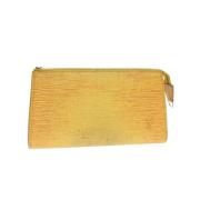 Louis Vuitton Vintage Pre-owned Läder louis-vuitton-vskor Yellow, Dam