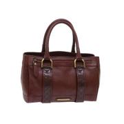 Burberry Vintage Pre-owned Läder handvskor Red, Dam